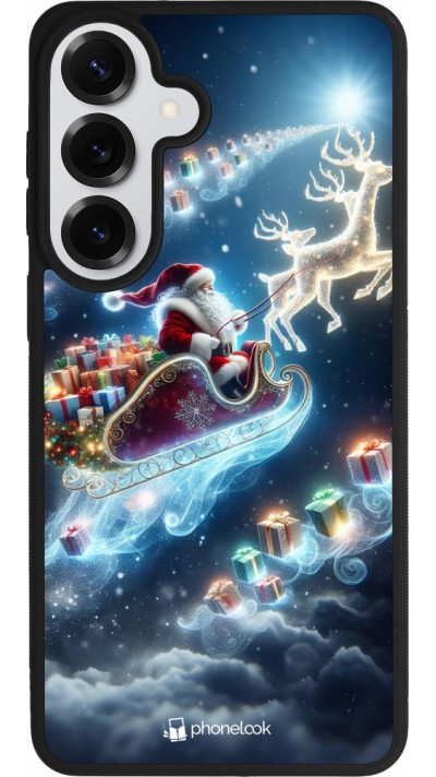 Samsung Galaxy S26+ Case Hülle - Silikon schwarz Weihnachten 2023 Verzauberter Weihnachtsmann