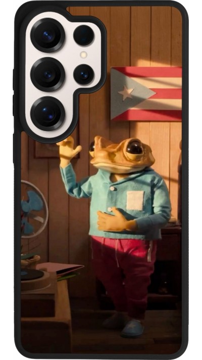 Samsung Galaxy S26 Ultra Case Hülle - Silikon schwarz Dancing frog DTMF