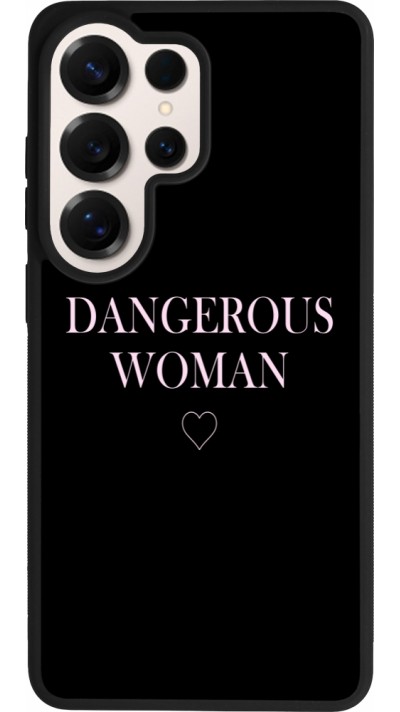 Samsung Galaxy S26 Ultra Case Hülle - Silikon schwarz Dangerous woman