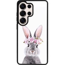 Samsung Galaxy S26 Ultra Case Hülle - Silikon schwarz Easter 2023 flower bunny