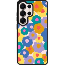 Samsung Galaxy S26 Ultra Case Hülle - Silikon schwarz Easter 2024 flower power