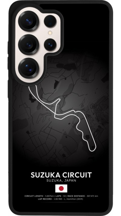 Coque Samsung Galaxy S26 Ultra - Silicone rigide noir F1 Track 2025 Japan