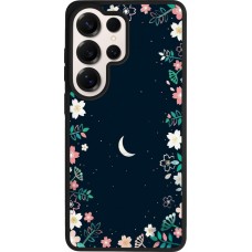 Samsung Galaxy S26 Ultra Case Hülle - Silikon schwarz Flowers space