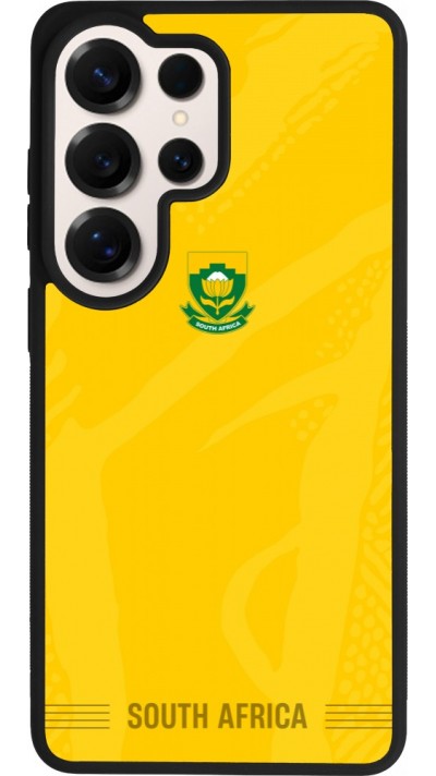 Samsung Galaxy S26 Ultra Case Hülle - Silikon schwarz Südafrika 2026 personalisierbares Fussballtrikot