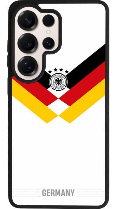 Samsung Galaxy S26 Ultra Case Hülle - Silikon schwarz Deutschland 2026 personalisierbares Fussballtrikot