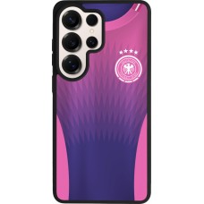 Coque Samsung Galaxy S26 Ultra - Silicone rigide noir Maillot de football Allemagne Extérieur personnalisable