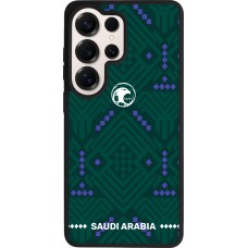 Samsung Galaxy S26 Ultra Case Hülle - Silikon schwarz Saudi Arabien 2026 personalisierbares Fussballtrikot