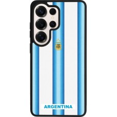 Samsung Galaxy S26 Ultra Case Hülle - Silikon schwarz Argentinien 2026 personalisierbares Fussballtrikot