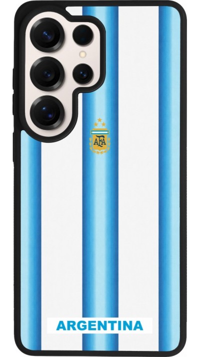 Samsung Galaxy S26 Ultra Case Hülle - Silikon schwarz Argentinien 2026 personalisierbares Fussballtrikot