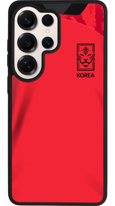 Samsung Galaxy S26 Ultra Case Hülle - Silikon schwarz Südkorea 2022 personalisierbares Fussballtrikot