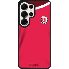 Coque Samsung Galaxy S26 Ultra - Silicone rigide noir Maillot de football Costa Rica 2022 personnalisable