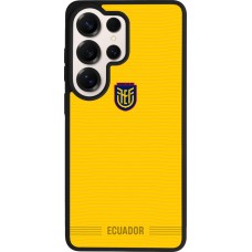 Samsung Galaxy S26 Ultra Case Hülle - Silikon schwarz Ecuador 2026 personalisierbares Fussballtrikot