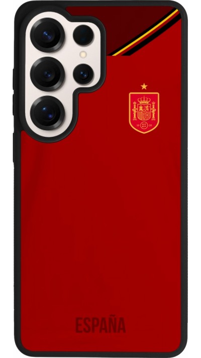 Samsung Galaxy S26 Ultra Case Hülle - Silikon schwarz Spanien 2022 personalisierbares Fußballtrikot