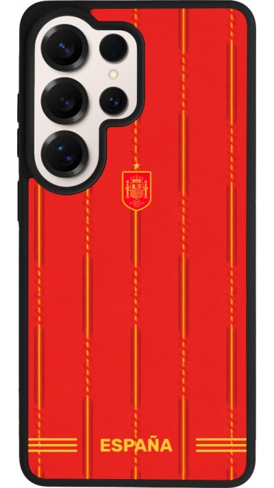 Samsung Galaxy S26 Ultra Case Hülle - Silikon schwarz Spanien 2026 personalisierbares Fussballtrikot