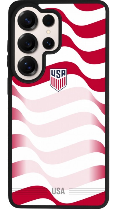 Samsung Galaxy S26 Ultra Case Hülle - Silikon schwarz Vereinigten Staaten 2026 personalisierbares Fussballtrikot