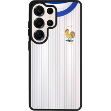 Coque Samsung Galaxy S26 Ultra - Silicone rigide noir Maillot de football France Extérieur personnalisable