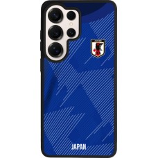 Coque Samsung Galaxy S26 Ultra - Silicone rigide noir Maillot de football Japon 2022 personnalisable