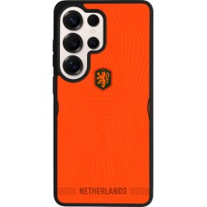 Samsung Galaxy S26 Ultra Case Hülle - Silikon schwarz Niederlande 2026 personalisierbares Fussballtrikot