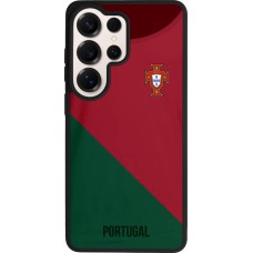 Samsung Galaxy S26 Ultra Case Hülle - Silikon schwarz Fussballtrikot Portugal2022