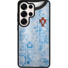 Samsung Galaxy S26 Ultra Case Hülle - Silikon schwarz Portugal Away personalisierbares Fussballtrikot