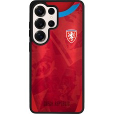 Samsung Galaxy S26 Ultra Case Hülle - Silikon schwarz Tschechische Republik personalisierbares Fussballtrikot