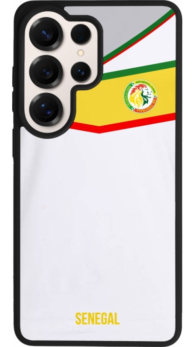 Samsung Galaxy S26 Ultra Case Hülle - Silikon schwarz Senegal 2022 personalisierbares Fußballtrikot