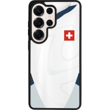 Samsung Galaxy S26 Ultra Case Hülle - Silikon schwarz Schweiz Away personalisierbares Fussballtrikot