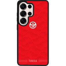 Samsung Galaxy S26 Ultra Case Hülle - Silikon schwarz Tunesien 2026 personalisierbares Fussballtrikot