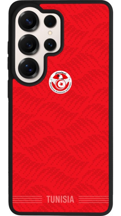 Samsung Galaxy S26 Ultra Case Hülle - Silikon schwarz Tunesien 2026 personalisierbares Fussballtrikot