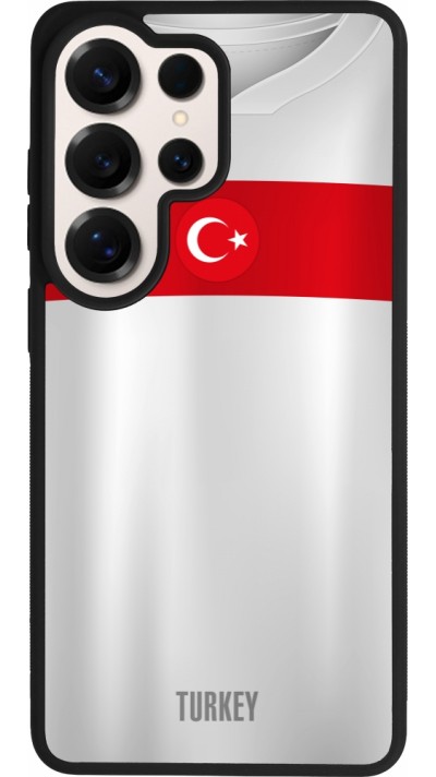 Samsung Galaxy S26 Ultra Case Hülle - Silikon schwarz Türkei personalisierbares Fussballtrikot