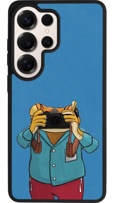 Samsung Galaxy S26 Ultra Case Hülle - Silikon schwarz Frog with camera DTMF