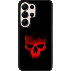 Samsung Galaxy S26 Ultra Case Hülle - Silikon schwarz Halloween 2023 scary skull