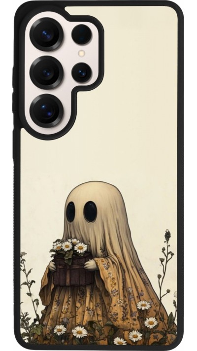 Samsung Galaxy S26 Ultra Case Hülle - Silikon schwarz Halloween 2025 Ghost gardener