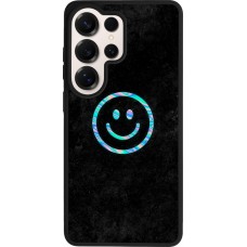 Samsung Galaxy S26 Ultra Case Hülle - Silikon schwarz Happy smiley irisirt