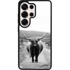 Samsung Galaxy S26 Ultra Case Hülle - Silikon schwarz Highland cattle