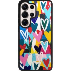 Coque Samsung Galaxy S26 Ultra - Silicone rigide noir Joyful Hearts