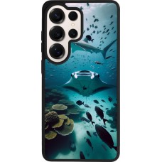 Samsung Galaxy S26 Ultra Case Hülle - Silikon schwarz Manta Lagune Reinigung