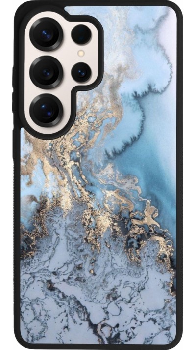 Samsung Galaxy S26 Ultra Case Hülle - Silikon schwarz Marble 04