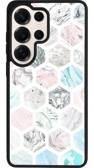 Samsung Galaxy S26 Ultra Case Hülle - Silikon schwarz Marble Everything