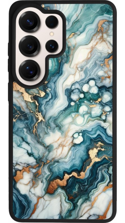 Samsung Galaxy S26 Ultra Case Hülle - Silikon schwarz Grüner Blauer Goldener Marmor