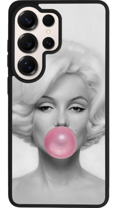 Samsung Galaxy S26 Ultra Case Hülle - Silikon schwarz Marilyn Bubble