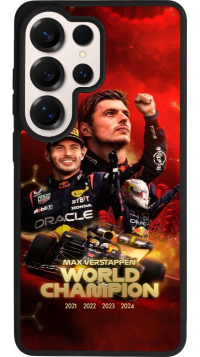 Samsung Galaxy S26 Ultra Case Hülle - Silikon schwarz Max Verstappen Champion 2023