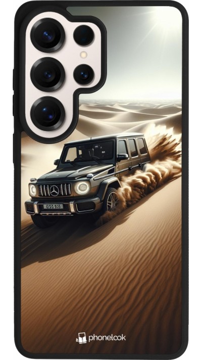 Samsung Galaxy S26 Ultra Case Hülle - Silikon schwarz Mercedes G Drift Wueste