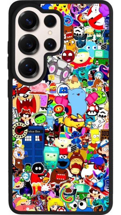 Samsung Galaxy S26 Ultra Case Hülle - Silikon schwarz Mixed cartoons