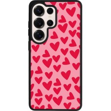 Samsung Galaxy S26 Ultra Case Hülle - Silikon schwarz Mom 2024 kleine Herzen