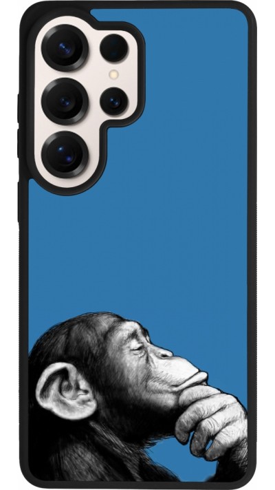 Samsung Galaxy S26 Ultra Case Hülle - Silikon schwarz Monkey Pop Art