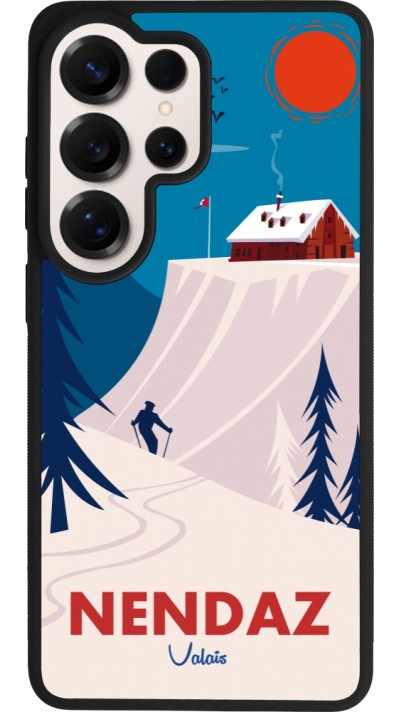 Samsung Galaxy S26 Ultra Case Hülle - Silikon schwarz Nendaz Cabane Ski