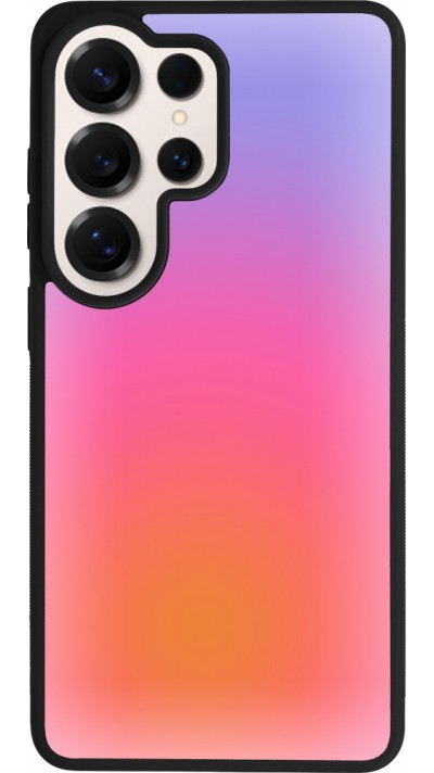 Samsung Galaxy S26 Ultra Case Hülle - Silikon schwarz Orange Pink Blue Gradient