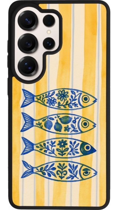 Samsung Galaxy S26 Ultra Case Hülle - Silikon schwarz Portuguese fish 2026