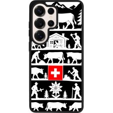 Coque Samsung Galaxy S26 Ultra - Silicone rigide noir Poya Suisse 1 noir